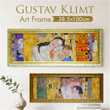 クリムト アート パネル 通販 Gustav Klimt グスタフ・クリムト GK-170 アートフレーム アートパネル アートボード 絵画 名画 おしゃれ 壁掛けアート 額入り 玄関 リビング 寝室 新築祝い