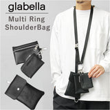 glabella グラベラ ショルダーバッグ ポーチ マルチ リング 通販 ショルダーバック ショルダー ストラップバッグ ネックポーチ ストラップバック マルチ フェイクレザー 組み合わせ