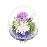 プリザーブド フラワー 仏花 ガラスドーム 通販 フラワーアレンジメント ガラス ドーム プリザーブドフラワー 和風ガラスドーム お供え 供花 アレンジメント お供え花 法事 お彼岸