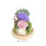 プリザーブドフラワー 仏花 ガラスドーム 通販 プリザーブド フラワー フラワーアレンジメント ガラス ドーム 和風ガラスドーム お供え花 お供え 供花 アレンジメント 法事 お彼岸