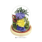 プリザーブドフラワー 仏花 ガラスドーム 通販 プリザーブド フラワー フラワーアレンジメント ガラス ドーム 和風ガラスドーム お供え花 お供え 供花 アレンジメント 法事 お彼岸