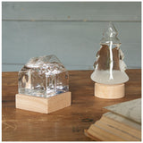 ガラスフロート温度計 通販 ハウス ガリレオ温度計 インテリア温度計 温度計 ガリレオサーモメーター 北欧 サイエンス ガラス 科学 浮き球 ガラス球 木製 家 インテリア ナチュラル