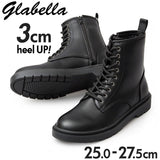 glabella グラベラ ブーツ glbb311 通販 レースアップブーツ メンズブーツ カジュアルブーツ ショートブーツ メンズ シューレース クッション性 レースアップ ブランド カジュアル