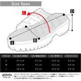 グラベラ サンダル glabella GLBT-289 通販 厚底 メンズ おしゃれ ブランド くつ クツ オシャレ 歩きやすい 室内履き ルームシューズ ブラック 黒 フェイクレザー 合皮 PUレザー 夏