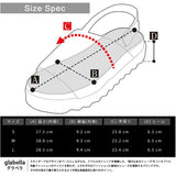 グラベラ サンダル glabella GLBT-291 通販 ストラップサンダル メンズ 厚底サンダル おしゃれ ブランド くつ クツ オシャレ 歩きやすい ブラック 黒 フェイクレザー 合皮 PUレザー 夏