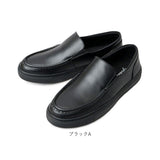 glabella グラベラ モカシン メンズ GLBT320 通販 スリッポン スニーカー メンズシューズ カジュアルシューズ シューズ メンズくつ くつ 靴 スマートスニーカー 黒 ブラック 合成皮革