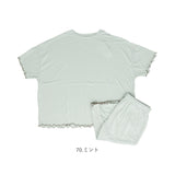 半袖シャツ パンツ 上下セット 通販 tシャツ Tシャツ ズボン ルームウェア 部屋着 ルームウエア 接触冷感 ひんやり 涼しい After nine アフターナイン 肌触りが良い かわいい 可愛い