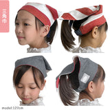 エプロン 三角巾 セット キッズ 通販 joujoulier ジュジュリエ 女の子 男の子 こども 子ども 子供用 三角巾付き ゴム入り 三角巾セット キッズエプロン ボーダー ドット