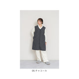 キルティングベスト レディース 通販 ジレ ロングジレ 前開き フロントボタン ノースリーブ おしゃれ ロングベスト ロング丈 撥水 はっ水 トップス かわいい カジュアル 暖かい 防寒