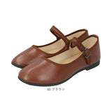 ストラップ パンプス ローヒール 通販 フラットシューズ フラットパンプス レディース 靴 合皮 フェイクレザー コンフォートシューズ くつ ぺたんこ フォーマル 歩きやすい 痛くない