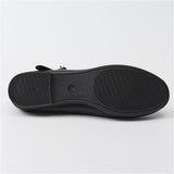 ストラップ パンプス ローヒール 通販 フラットシューズ フラットパンプス レディース 靴 合皮 フェイクレザー コンフォートシューズ くつ ぺたんこ フォーマル 歩きやすい 痛くない