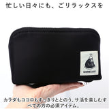 ごリラックス サウナ ポーチ バッグ バック 通販 サ活BOX 小物入れ サウナポーチ サウナ用ポーチ 収納 通気性 メッシュ 大容量 取り出しやすい 180℃ 大きく開く パカっと開く 小物