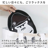 ごリラックス 洗える ポーチ 通販 洗えるポーチ 小物入れ サウナポーチ サウナ用ポーチ 収納 洗濯機にポイ 通気性 メッシュ 大容量 取り出しやすい キャラクター キャラ まもるさん