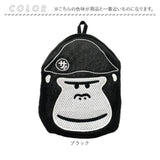 ごリラックス 洗える ポーチ 通販 洗えるポーチ 小物入れ サウナポーチ サウナ用ポーチ 収納 洗濯機にポイ 通気性 メッシュ 大容量 取り出しやすい キャラクター キャラ まもるさん