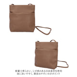 ショルダーバッグ レディース 通販 おしゃれ 合皮シンプルポケットショルダー ミニショルダー フェイク レザー 斜めがけ 大人 かわいい 小さめ ミニショルダーバッグ 縦型 きれいめ