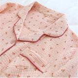 パジャマ レディース 薄手 長袖 綿100% 通販 ルームウェア ナイトウェア 部屋着 寝間着 寝巻き 前開き セットアップ 上下セット おしゃれ かわいい 保温性 暖かい 春 夏 秋 冬 長ズボン