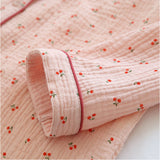 パジャマ レディース 薄手 長袖 綿100% 通販 ルームウェア ナイトウェア 部屋着 寝間着 寝巻き 前開き セットアップ 上下セット おしゃれ かわいい 保温性 暖かい 春 夏 秋 冬 長ズボン