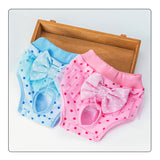 犬 マナーパンツ 女の子 通販 サニタリーパンツ 生理パンツ 犬用 イヌ いぬ ドックウェア 犬オムツ おむつ パンツタイプ おむつカバー 犬服 ペット服 しつけ用品 洗える リボン レース