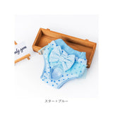 犬 マナーパンツ 女の子 通販 サニタリーパンツ 生理パンツ 犬用 イヌ いぬ ドックウェア 犬オムツ おむつ パンツタイプ おむつカバー 犬服 ペット服 しつけ用品 洗える リボン レース