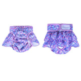 犬 マナーパンツ 女の子 通販 サニタリーパンツ 生理パンツ 犬用 イヌ いぬ ドックウェア 犬オムツ おむつ パンツタイプ おむつカバー フリル 犬服 ペット服 しつけ用品 術後 ウェア 服