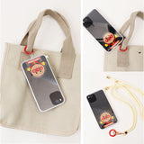 スマホ ストラップホルダー キャラクター 通販 グルマンディーズ マルチリング スマホリング スマートフォン リング スマートフォンリング 落下防止 キャラクターグッズ 携帯電話