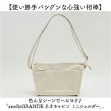 anello GRANDE アネログランデ ショルダーバッグ GTM1023 通販 ショルダーバック 斜めがけバッグ レディース メンズ 大人 サブバッグ 小さめ 通勤 おしゃれ きれいめ シンプル ポケット