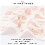 赤ちゃん ガーゼハンカチ 日本製 2枚セット 通販 ガーゼ 8重 ハンカチ 子供 こども 大人 ベビー お口拭き 綿 コットン おしゃれ 北欧 出産祝い 誕生祝い ギフト