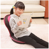 子供用 座椅子 通販 背筋がGUUUN 美姿勢座椅子 コンパクト 座いす 座イス リクライニング 子ども用 こども用 14段階リクライニング ストレッチ 肉厚クッション 肉厚背もたれ 姿勢 背筋