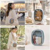 ぬいポーチ 15cm 通販 ぬいぐるみポーチ ぬいぐるみ ポーチ ぬい 収納 ぬいバッグ 小物入れ gowell ゴーウェル トレードワークス バッグ ケース ストラップ付き 推し活グッズ ぬい活