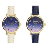 腕時計 レディース 革ベルト 通販 ベルトウォッチ 腕 時計 ウォッチ かわいい おしゃれ シンプル アナログ 星座 星 女性 女の子 中学生 高校生 20代 30代 40代 受験 試験 日本製ムーブ