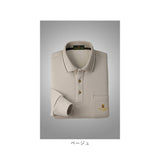 ポロシャツ 長袖 メンズ 通販 シャツ メンズシャツ トップス おしゃれ 長袖シャツ カジュアルシャツ カジュアル 長袖ポロシャツ 裏起毛 あたたかい あったか HUNTINGTON CLUB