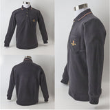 ポロシャツ 長袖 メンズ 通販 シャツ メンズシャツ トップス おしゃれ 長袖シャツ カジュアルシャツ カジュアル 長袖ポロシャツ 裏起毛 あたたかい あったか HUNTINGTON CLUB