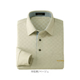 ポールミラー ポロシャツ 長袖 メンズ 通販 シャツ メンズシャツ トップス おしゃれ 長袖シャツ カジュアルシャツ カジュアル 長袖ポロシャツ ニット 市松柄 PAUL MILLER 贈り物 ギフト