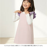 キッズエプロン 女の子 通販 お手伝い エプロン 子どもエプロン かぶりタイプ おてつだいドレス レップ フリル リボン キッズ 子供用 子供 子ども こども 外遊び 室内遊び お絵描き