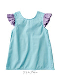 キッズエプロン 女の子 通販 お手伝い エプロン 子どもエプロン かぶりタイプ おてつだいドレス レップ フリル リボン キッズ 子供用 子供 子ども こども 外遊び 室内遊び お絵描き