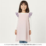 キッズエプロン 女の子 通販 お手伝い エプロン 子どもエプロン かぶりタイプ おてつだいドレス レップ フリル リボン キッズ 子供用 子供 子ども こども 外遊び 室内遊び お絵描き