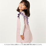 キッズエプロン 女の子 通販 お手伝い エプロン 子どもエプロン かぶりタイプ おてつだいドレス レップ フリル リボン キッズ 子供用 子供 子ども こども 外遊び 室内遊び お絵描き