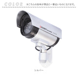 防犯カメラ ダミー 2個セット 通販 HAC3706 監視カメラ ダミーカメラ 室内 LED点滅 電池 配線不要 防犯ダミーカメラ 防犯対策 空き巣 万引き 不審者 玄関 車庫 店舗 ネット 環境 なし