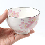 お茶碗 茶碗 花ものがたり かわいい 通販 日本製 茶わん 飯椀 ご飯茶碗 ごはん茶碗 花柄 花 はな 食器 可愛らしい 可愛い 花ことば 12ヶ月 内祝い 結婚記念日 誕生日 お祝い 記念品 還暦