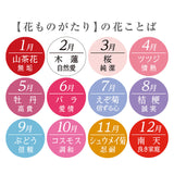 湯呑 湯呑み 花ものがたり かわいい 通販 日本製 コップ カップ 湯呑茶碗 湯呑み茶碗 花柄 花 はな 食器 可愛らしい 可愛い 花ことば 12ヶ月 内祝い 結婚記念日 誕生日 お祝い 記念品