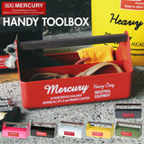 マーキュリー 工具箱 通販 雑貨 ツールボックス おしゃれ スチール 工具入れ MERCURY ハンディツールボックス ハンドル付き スパイスボックス キャンプ 小物入れ アメリカン ビンテージ