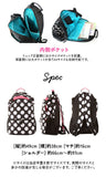 バックパック hanna hula sports ハンナフラスポ−ツ  通販 レディース かわいい 可愛い おしゃれ お洒落  ラケットバッグ テニスラケット入れ リュックサック