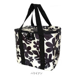 保冷バッグ かわいい ハンナフラ 通販 クーラーバッグ 折りたたみ 保温保冷バッグ 保冷 保温 おしゃれ ランチバッグ 保冷 大きめ 軽量 軽い はっ水 撥水 大容量 マチ広 シンプル 総柄