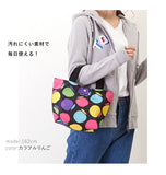 トートバッグ レディース ブランド 通販 小さめ 布 軽い ナイロン おしゃれ かわいい ランチバッグ 軽量 ジラフ ブラック カモフラージ お散歩 かばん カバン 鞄 ハンナフラ りんご