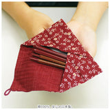 箸袋 布 通販 洗える 箸入れ 日本製 箸袋 レディース メンズ お弁当グッズ おしゃれ イシダ ランチタイム 祖母 母の日 敬老の日 ギフト カトラリー キッチン雑貨