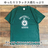 半袖 tシャツ メンズ 通販 Tシャツ ティーシャツ クルーネック 丸首 半袖Tシャツ カットソー カレッジロゴ レディース HAWAII ハワイ トップス カジュアル シンプル おしゃれ かっこいい