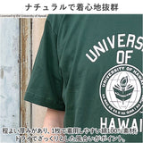 半袖 tシャツ メンズ 通販 Tシャツ ティーシャツ クルーネック 丸首 半袖Tシャツ カットソー カレッジロゴ レディース HAWAII ハワイ トップス カジュアル シンプル おしゃれ かっこいい