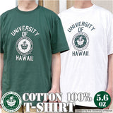 半袖 tシャツ メンズ 通販 Tシャツ ティーシャツ クルーネック 丸首 半袖Tシャツ カットソー カレッジロゴ レディース HAWAII ハワイ トップス カジュアル シンプル おしゃれ かっこいい