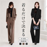 パンツ スーツ セットアップ レディース 通販 パンツスーツ クロップドジャケット ショート丈ジャケット おしゃれ かっこいい ママスーツ 結婚式 長袖 きれいめ カジュアル 通勤 ビジネス