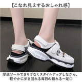 スニーカーサンダル レディース 厚底 通販 サンダル スニーカー 厚底シューズ 厚底サンダル シューズ 靴 くつ クツ レディースサンダル カジュアルシューズ 歩きやすい かわいい 通気性
